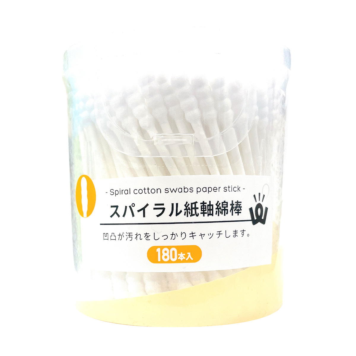 【まとめ買い】PB.スパイラル紙軸綿棒 180本入0808/004400
