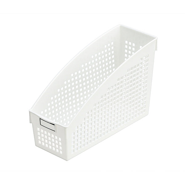 【まとめ買い】収納ケース 収納ボックス 書類収納 ネームスタンド A4 ホワイト 0978/004522