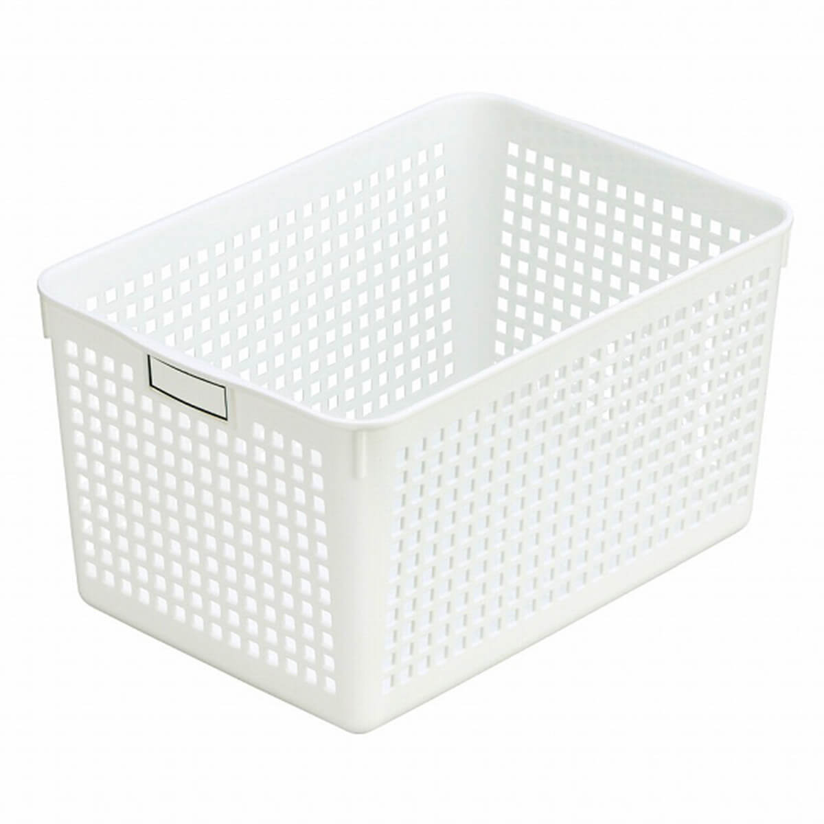 【まとめ買い】収納ケース 収納ボックス ネームバスケットディープ ホワイト 0978/004606