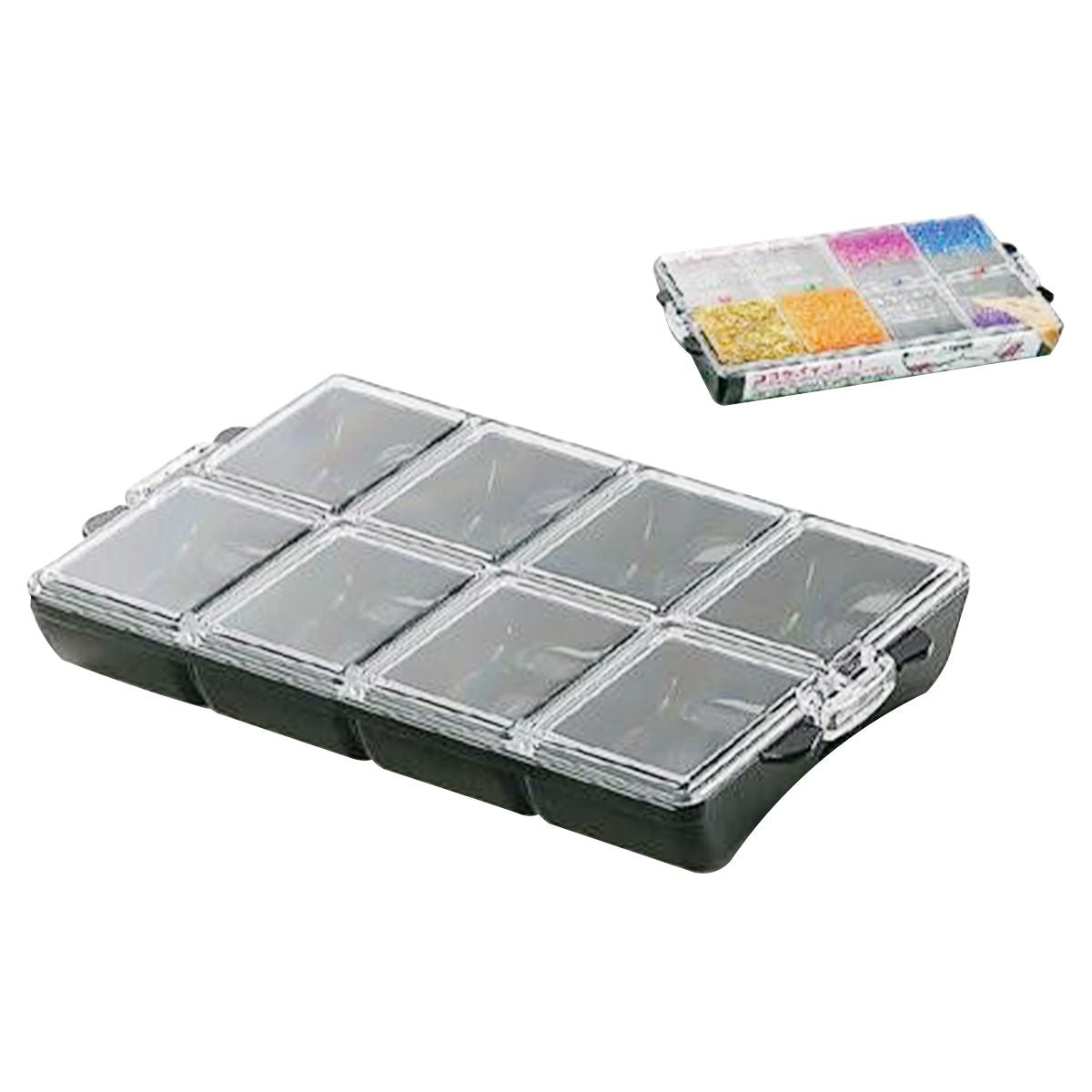 まとめ買い】ビーズケース ブラック 0978/004615 | ワッツ