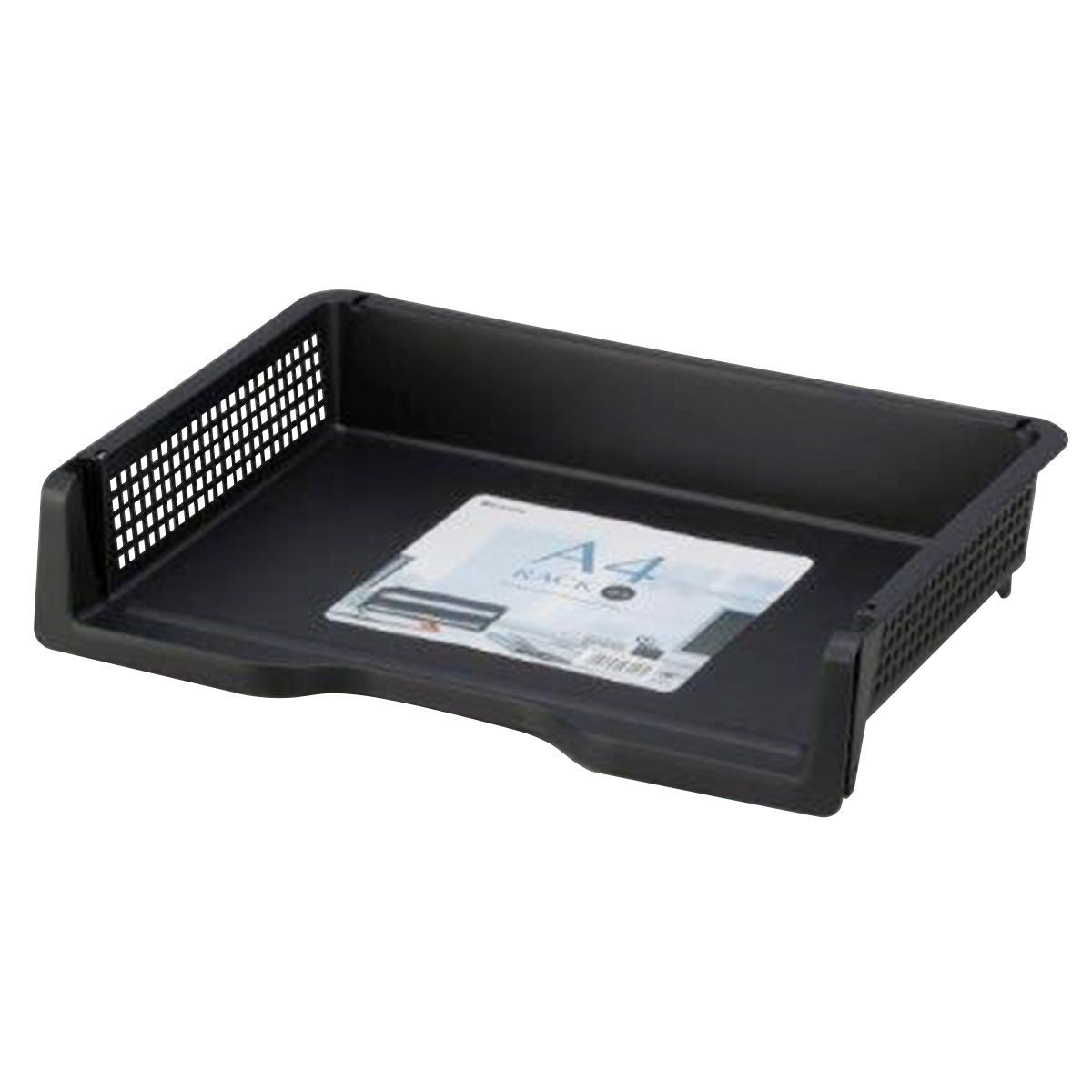 【まとめ買い】A4ラックヨコ型 BK 0978/004616