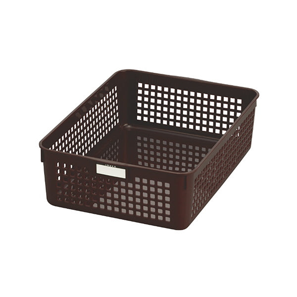 【まとめ買い】ネームバスケットB5 ブラウン 0978/004633