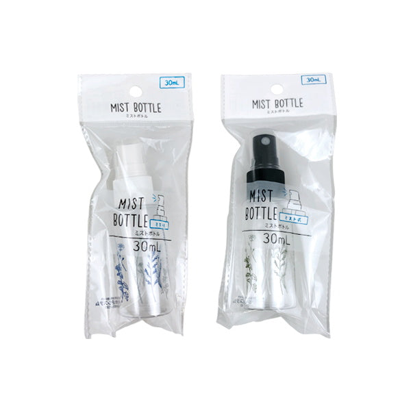 【まとめ買い】トラベルボトル 詰め替え容器 ミストボトル ボタニカル柄 30ml 0459/005340
