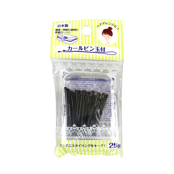 【まとめ買い】ヘアピン カールピン玉付 25g 0474/005770