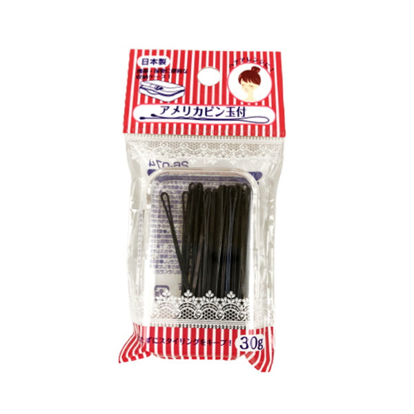 【まとめ買い】ヘアピン アメリカピン玉付 30g 0474/005772