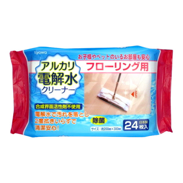 【まとめ買い】アルカリ電解水クリーナー フローリング用 24P 0915/011038