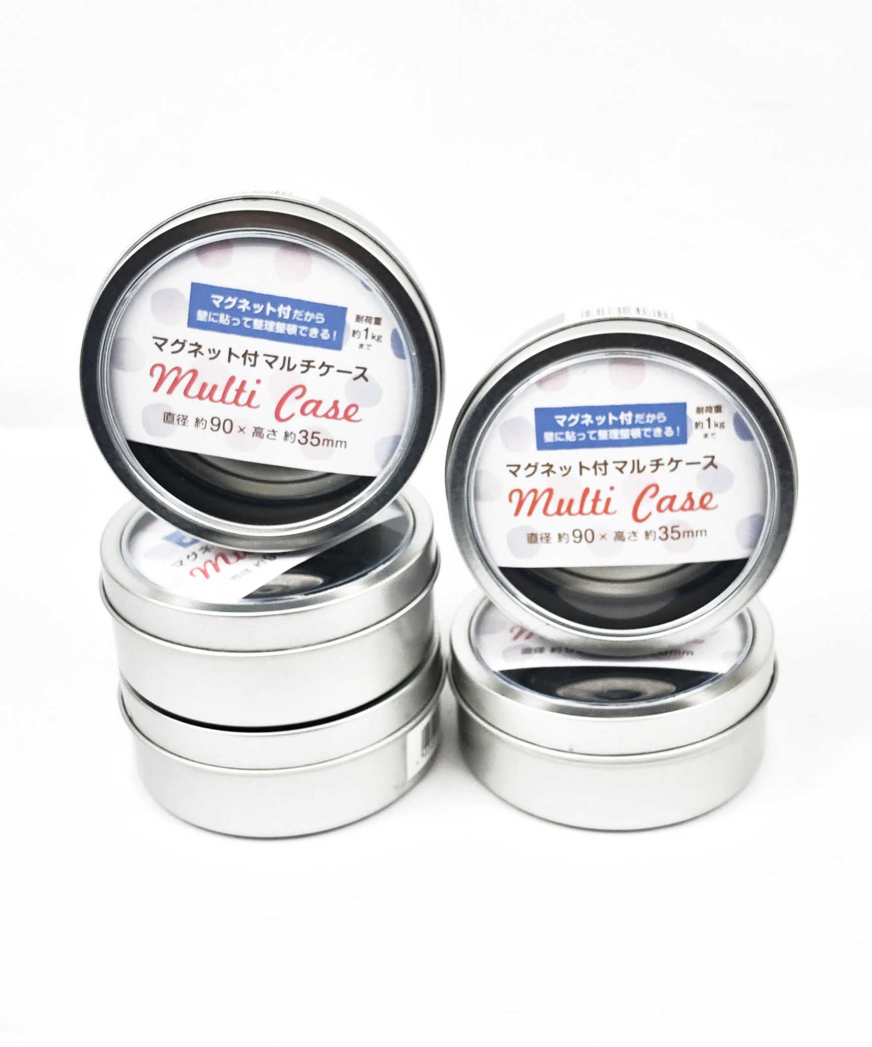 【まとめ買い】スパイスケース 調味料ケース 文具ケース 小物ケース マグネット付マルチケース 0330/012238