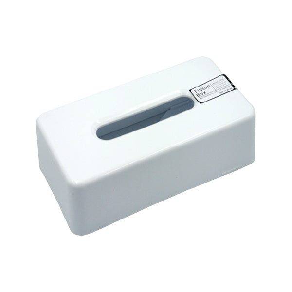【まとめ買い】ティッシュケース ティッシュBOX ホワイト 9001/012422
