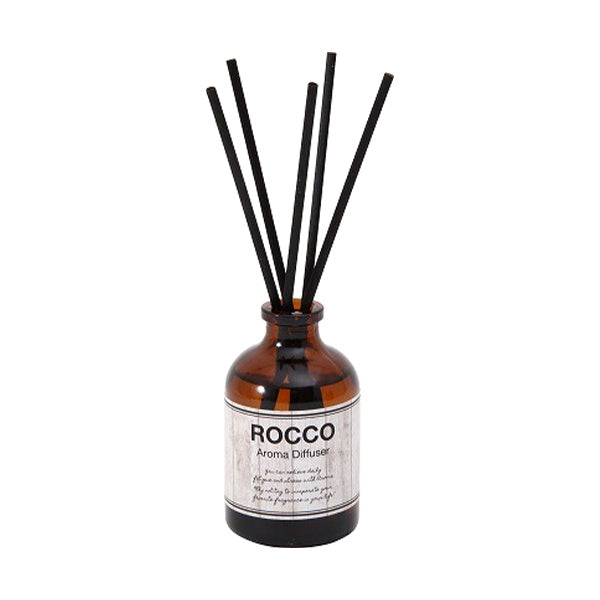 【まとめ買い】リードディフューザー スティック アロマ 消臭 ロッコディフューザー サボン 50ml 5.5×5.5×高19cm 1635/012548