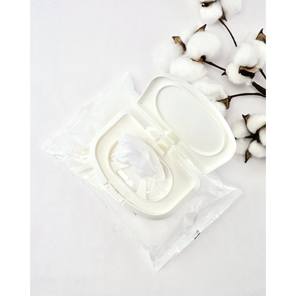 【まとめ買い】ウェットシートのフタ 携帯用サイズ ホワイト 0459/012632