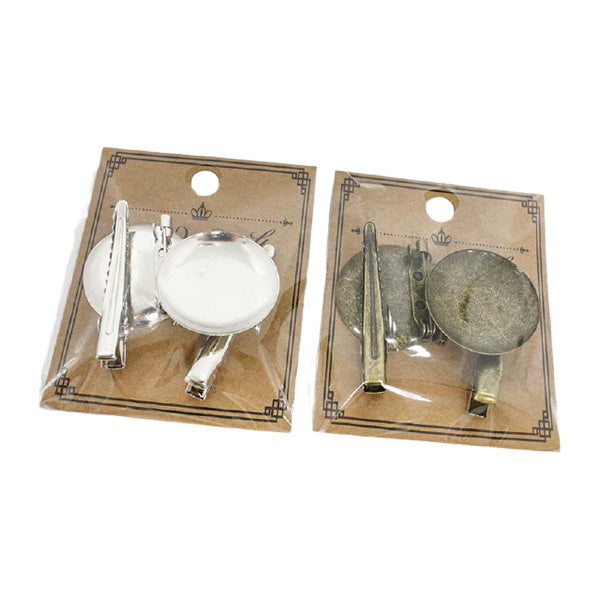 【まとめ買い】コサージュ台 2P アクセサリーパーツ 0890/016953