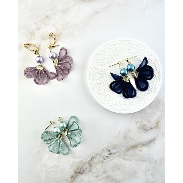 【まとめ買い】イヤリングパーツ 真鍮 シェリ イヤリングコンバーター シルバー 2個入 0890/018387