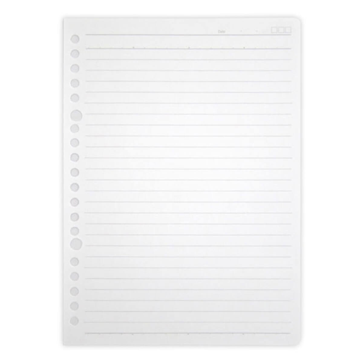 【まとめ買い】A5 ルーズリーフ A罫 60枚20穴 0915/019271