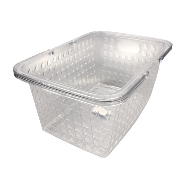 【まとめ買い】収納ボックス 収納ケース ストック収納 ハンドル付 aカラーバスケット 001 0775/020523