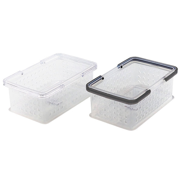 【まとめ買い】収納ボックス 収納ケース ストック収納 ハンドル付 aカラーバスケット 003 0775/020525