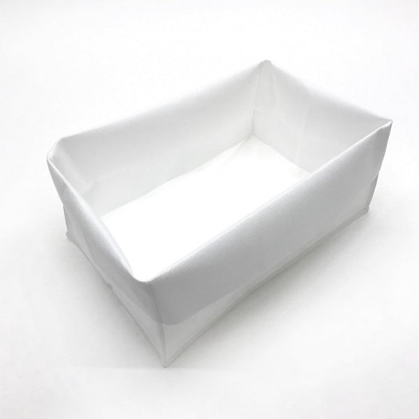 【まとめ買い】不織布仕切りケース L ホワイト 引き出し収納 9001/020543