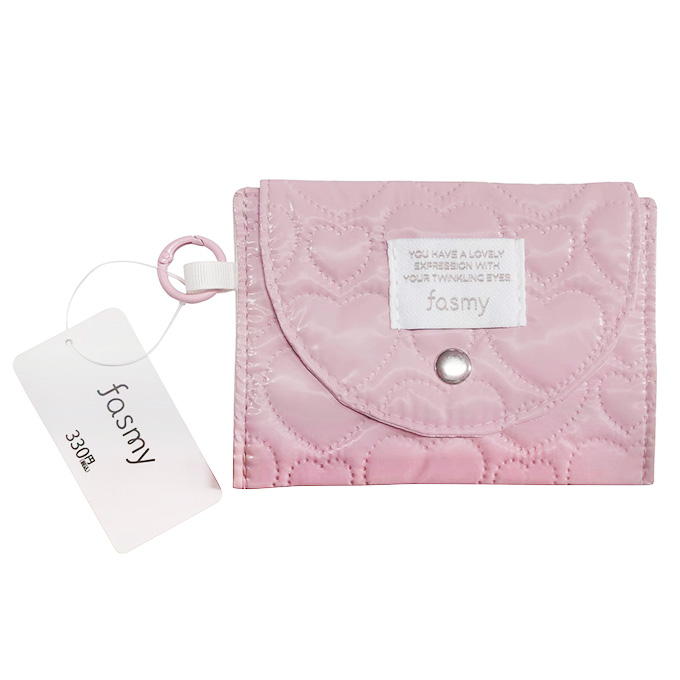 【まとめ買い】PB.fasmy ハートリング付ポーチ ピンク 9001/020935