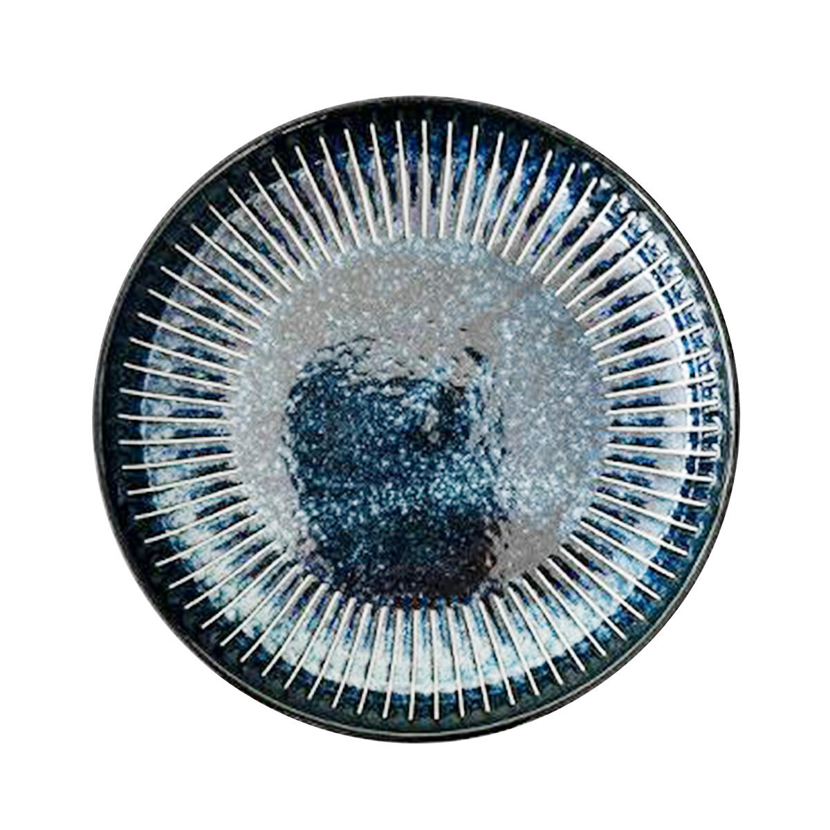 【まとめ買い】Tokinone PB.色撥水十草パスタ皿窯変紺 0530/021218