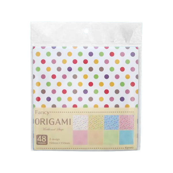 【まとめ買い】ファンシーおりがみ マーブルとストライプ 0915/022612