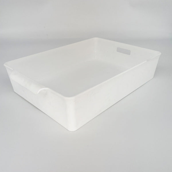 【まとめ買い】収納ボックス 収納ケース A4サイズ ラッセ バスケット A4 ホワイト 0847/024250