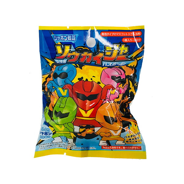【まとめ買い】バスボール 入浴剤 入浴料 ソウカイジャー シャボンの香り 0692/024419