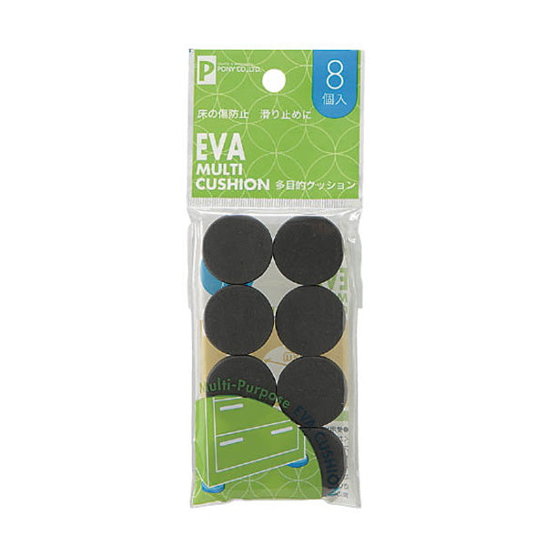 【まとめ買い】クッションシール 滑り止めシール 多目的EVAクッション8P 直径3cm 9001/025627