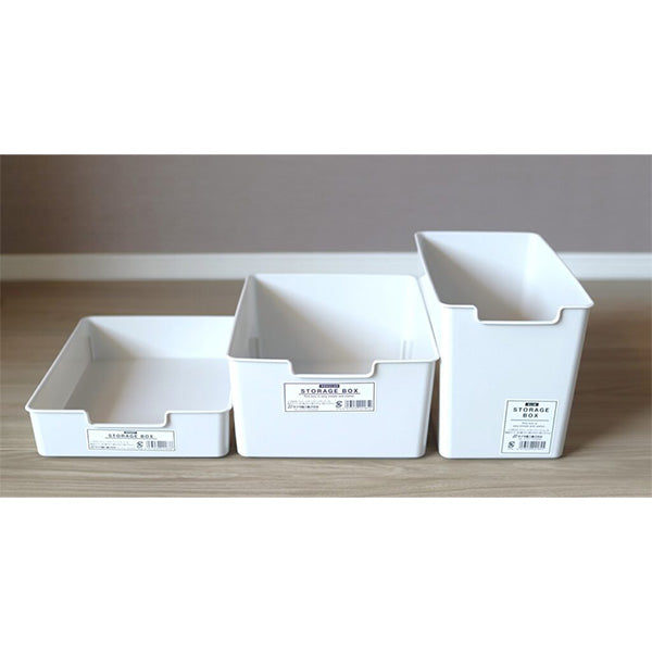 【まとめ買い】収納ケース ストレージボックス ショート グレー 0775/026252