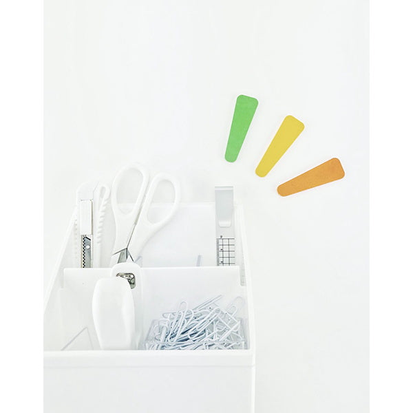 【まとめ買い】DeskLabo プチポケット ホワイト 卓上収納ケース 0847/026714