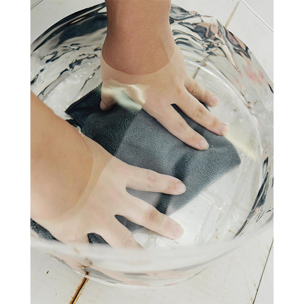 【まとめ買い】洗濯バケツ 携帯できる洗濯おけ クリア 9001/027063