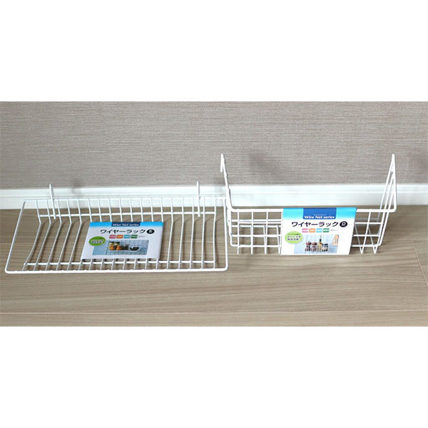 【まとめ買い】ワイヤーラック Dタイプ ホワイト 0330/027407