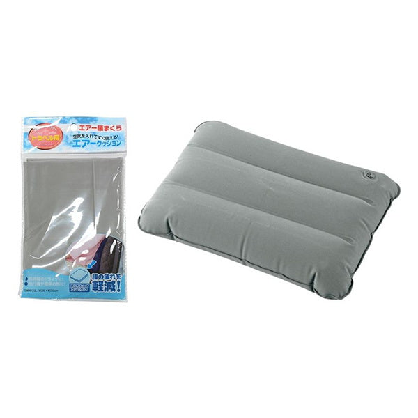 【まとめ買い】エアークッション 腰枕 腰当て トラベル用 エアー腰マクラ 0330/028402