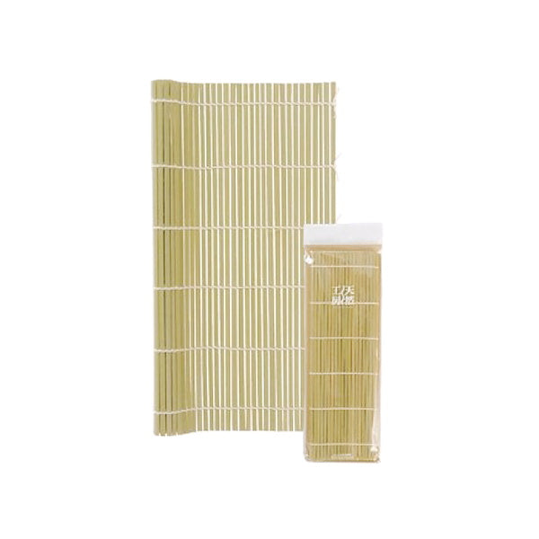 【まとめ買い】巻き簾 竹すし巻皮付 27×27cm 0599/031553