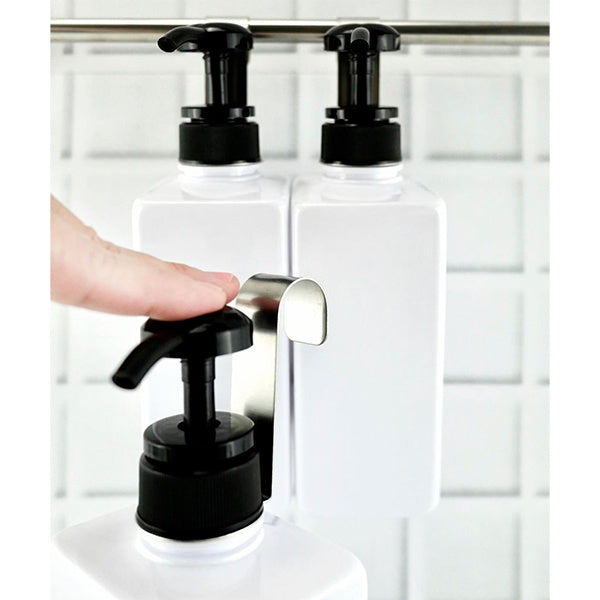 【まとめ買い】ボトルハンガー ボトル掛け ボトルフックステンレスボトルハンギングフック シルバー 0510/032156