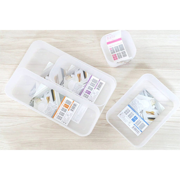 【まとめ買い】キッチン整理 XS クリア 240ml 2個セット 小物ケース 引き出し収納 0523/033150