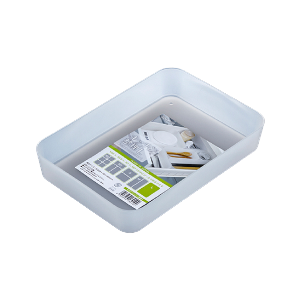 【まとめ買い】キッチン整理 L 268x185x45mm クリア 小物ケース 引き出し収納 0523/033178