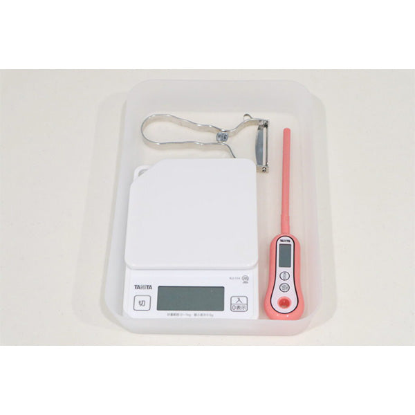 【まとめ買い】キッチン整理 L 268x185x45mm クリア 小物ケース 引き出し収納 0523/033178