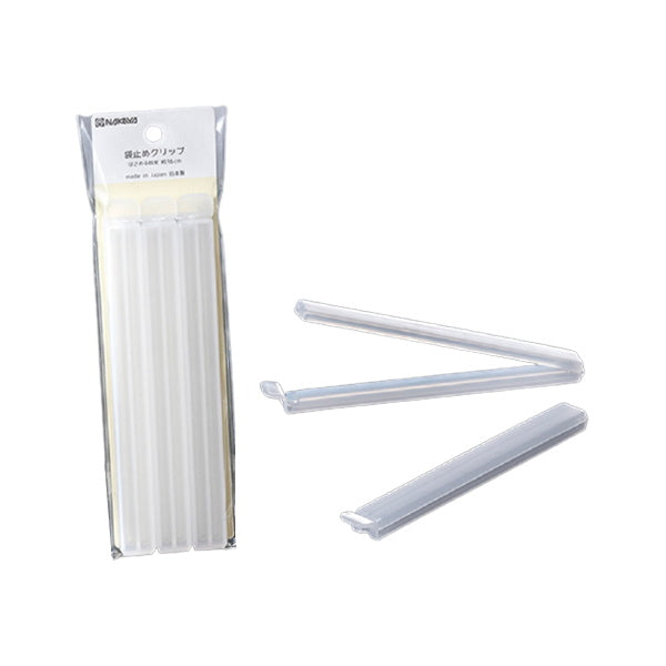 【まとめ買い】食品クリップ フードクリップ 袋止めクリップ 180 クリア 0523/033512