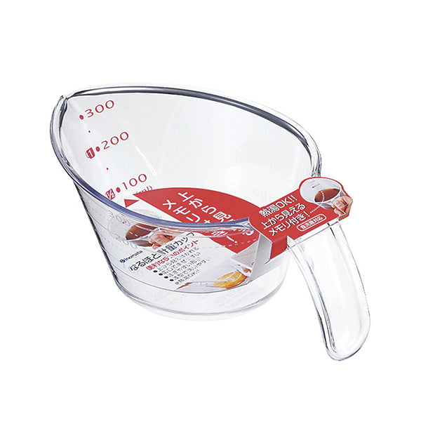 【まとめ買い】なるほど計量カップ メモリ付 300ml 0978/033553