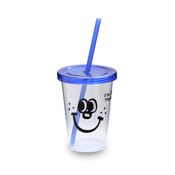 【まとめ買い】プラコップ コールドカップ トーキングフェイス 0490/035637