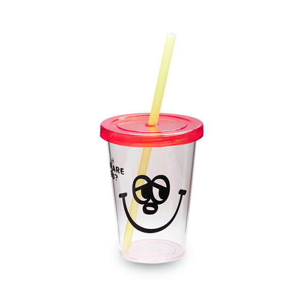 【まとめ買い】プラコップ コールドカップ トーキングフェイス 0490/035637