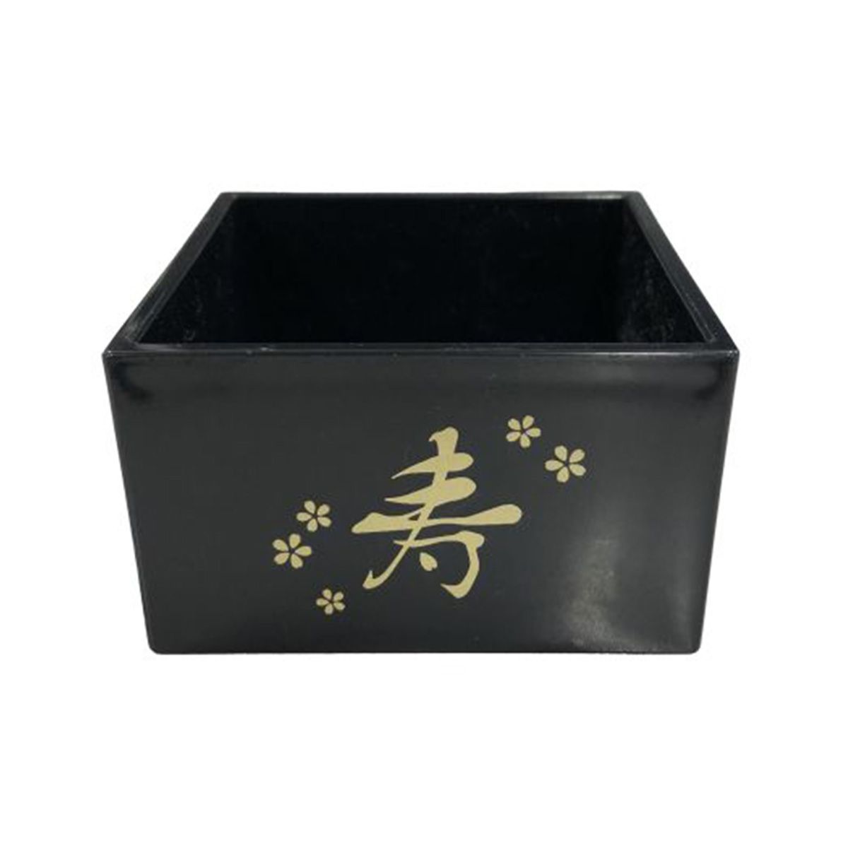 【まとめ買い】一合升 黒 9001/036134