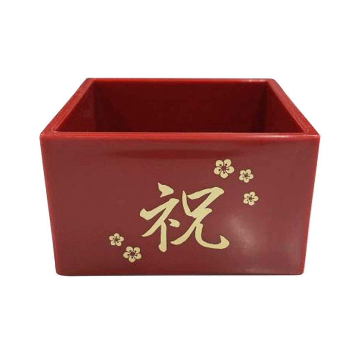 【まとめ買い】一合升 朱 9001/036135