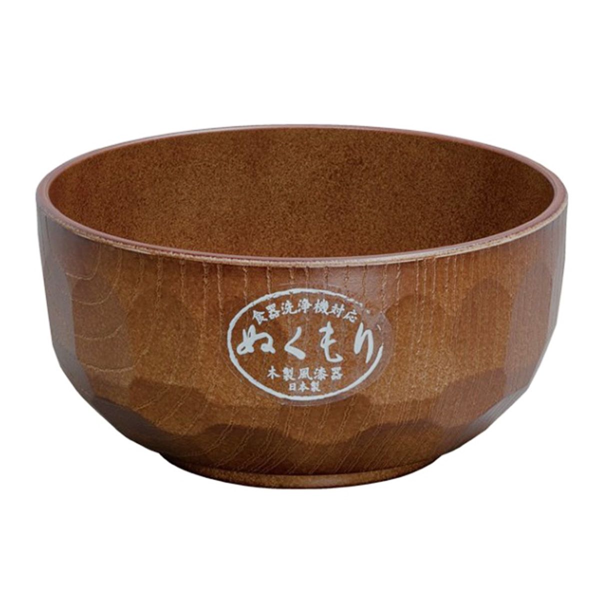 【まとめ買い】木目亀甲中丼 (洗浄機対応) 9001/036529