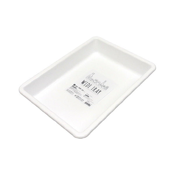 【まとめ買い】イズワイドトレー ホワイト 9001/036732