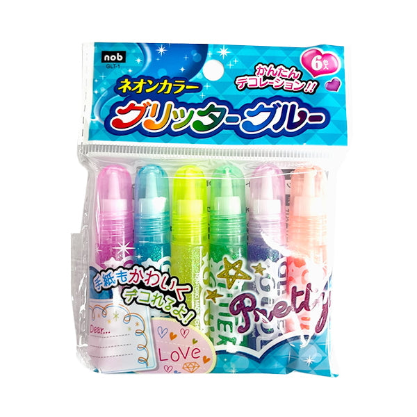 【まとめ買い】グリッターグルー ネオンカラー 0805/038106