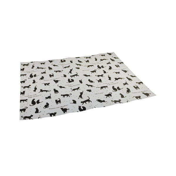 【まとめ買い】ガスコンロシート ネコ柄 55×70cm 0490/038113