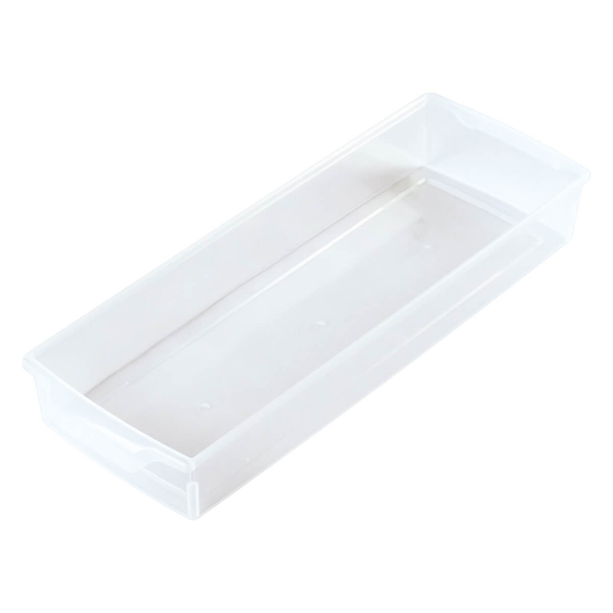 【まとめ買い】キッチンA4ハーフトレー クリア 約11.7×33.8×4.7cm 0775/038420