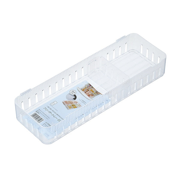 【まとめ買い】冷蔵庫トレー フリーザートレー ロング クリア 0978/038604