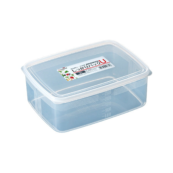 【まとめ買い】しっかりパック U 3L クリア 0523/039327
