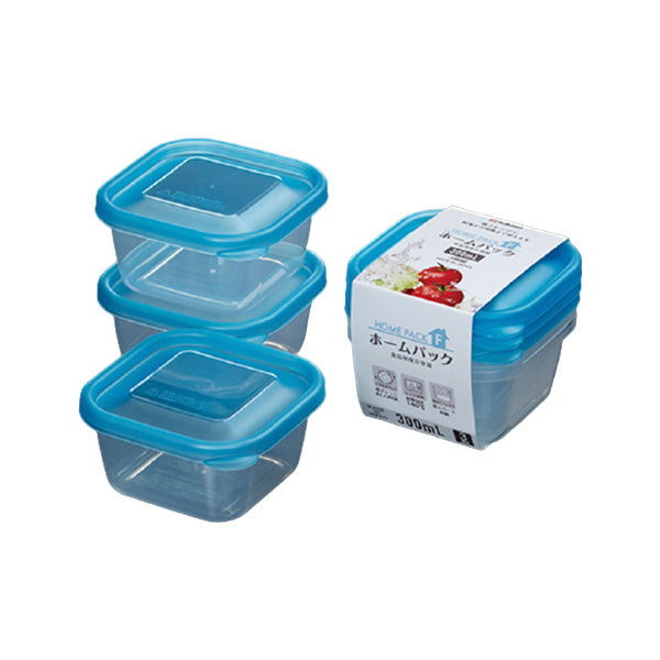 【まとめ買い】ホームパック F 3P ブルー 0523/039388